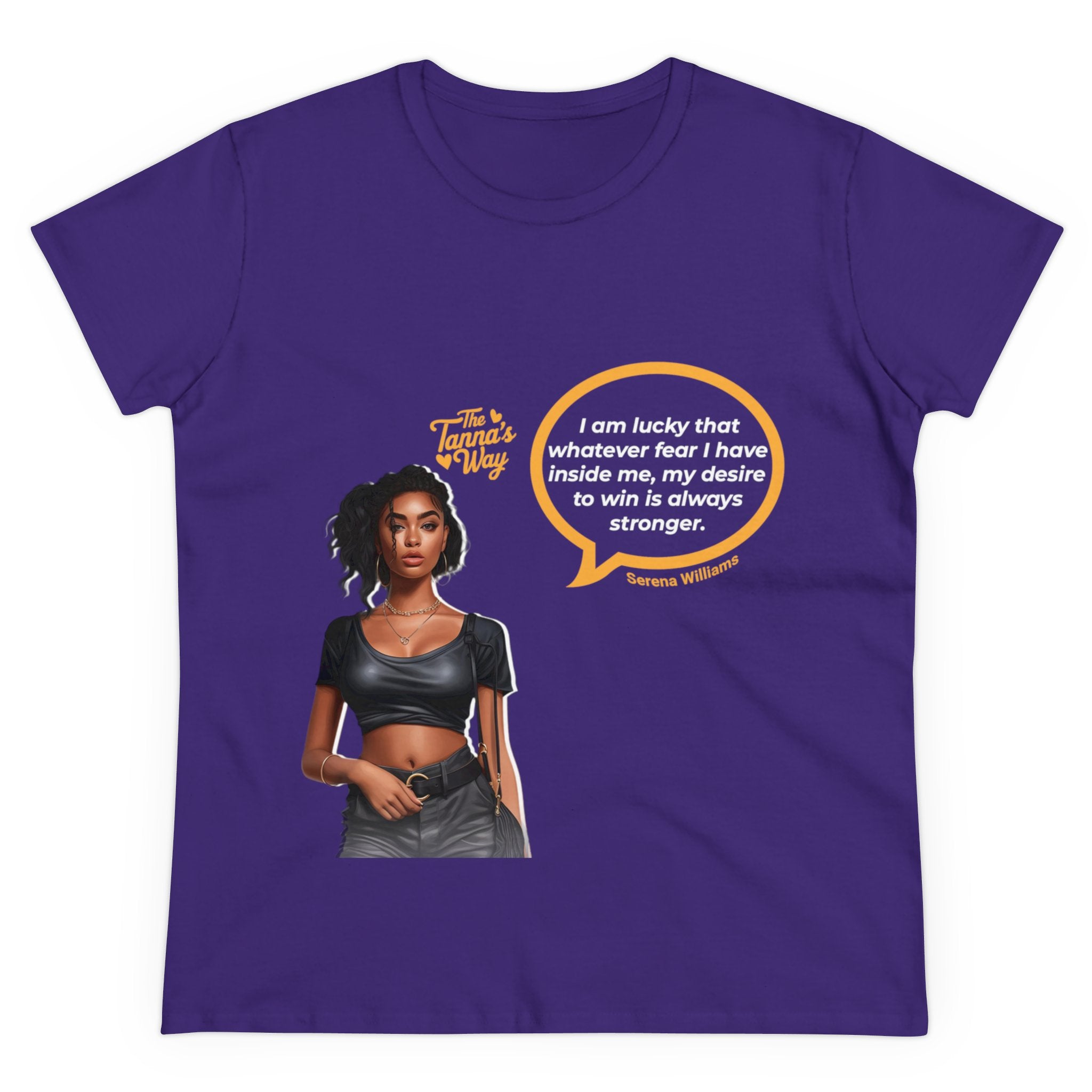 Serena Williams | Women's Midweight Cotton Tee